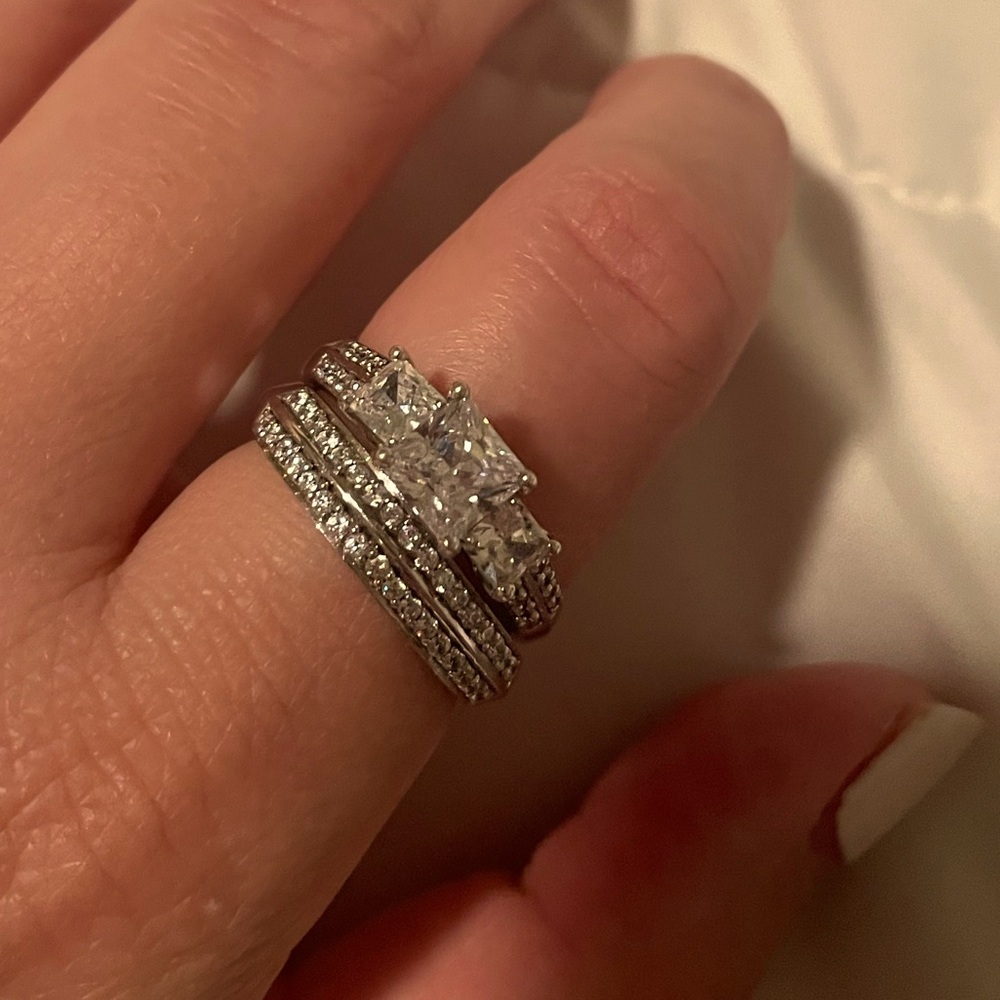 Diamond(cz) sterling silver(925) rings